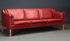 Børge Mogensen. Tre-personers sofa, model 2213 