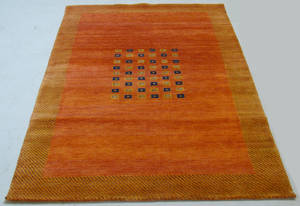 Indisk Gabbeh . 237 x 150 cm.