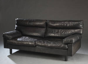 Møbelproducent. 2.5-pers sofa, læder