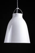 Cecilie Manz for Lightyears. Caravaggio pendel af hvidlakeret metal, model P2