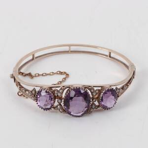 ARMBAND Silver, stenar och pärlor