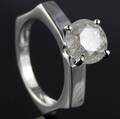 Solitaire ring ca. 2.62 ct.
