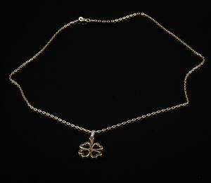 Halskæde af guld 14 kt. med vedhæng