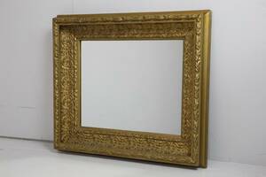 SPEGEL, bronserad ram.