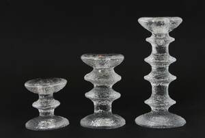 Ljusstakar 3st, Festivo, Timo Sarpaneva för Iittala