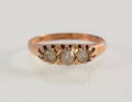 RING MED STENAR, 18K.