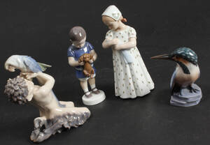 Kgl. P. og BG. Figurer af porcelæn 4