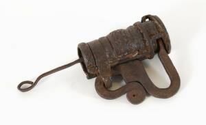 Bultlås i järnsmide, 1700-tal