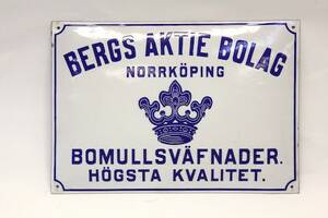 Emaljskylt