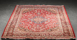 Persisk Mashad tæppe, 280x210 cm.
