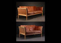 Dansk møbelproducent. Tre pers. og to-pers. sofa 2