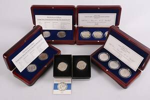 SVENSKA MYNT, 2 kr och 5 kr.