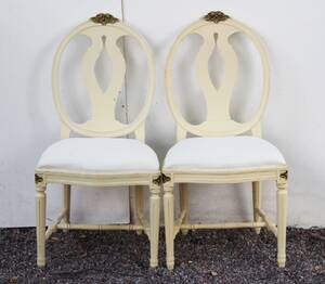 Stolar 1 par, Gustaviansk-stil, 1900-tal