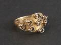 Ring i förgyllt silver, 1918