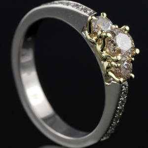 Brillant ring ca. 0.89 ct.