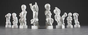 Bing  Grøndahl. Samling porc. figurer 8