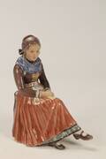 Dahl Jensen. Amagerpige, figur nr. 1110, 1. sort.