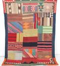 Persisk Patchwork kelim, 198x145 cm.