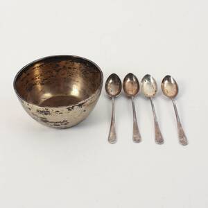 SKÅL OCH SKEDAR Silver, 5 delar