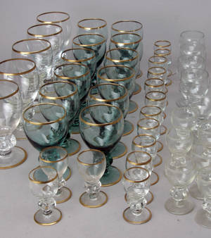 Holmegaard Glasværk. Gisselfeld glasbesætning 79