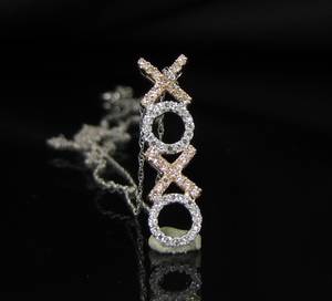 Diamant Anhänger ca. 0.56 ct. mit Kette