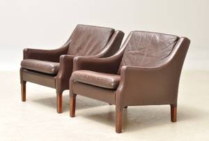 Dansk Møbelproducent. Par hvilestole i palisander. 1960erne