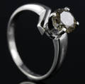 Solitaire ring ca. 1.30 ct.