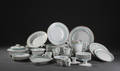 Service, porcelæn. Kgl.P. I sort. 52