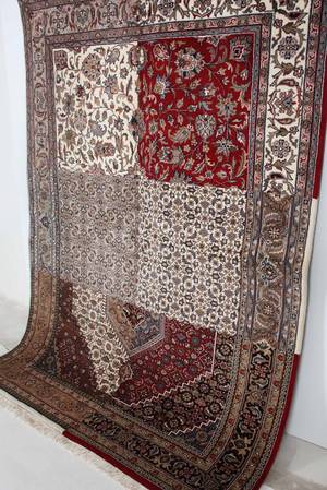 Orientalsk Patchworktæppe, 240 x 172 cm