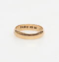 RING, guld, 18 K, vikt 6,59 gram.
