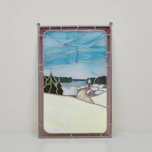 Blyglasfönsterdekoration