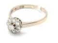 Ring vitguld 18K