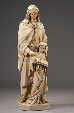 Santa Anna og Jomfru Maria som barn, Frankrig, 1800-tallet