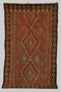 Persisk Nomadkelim, 235 x 133 cm