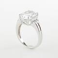 Ring 14 k vitguld 