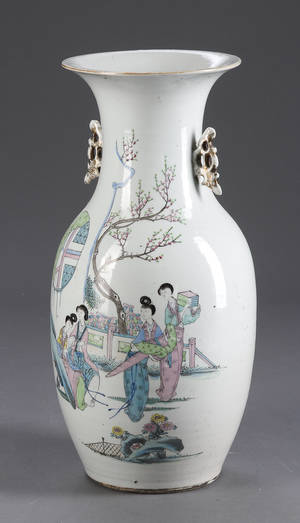 Kinesisk vase - 1900-tallet.