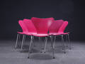 Arne Jacobsen 1901-1971. Fem stole, model 3107. 5