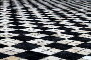 Koskindstæppe. Patchwork, 240 x 152 cm. 