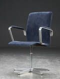 Arne Jacobsen. Oxford kontorstol  armstol, model 3291  Denne vare er sat til omsalg under nyt varenummer 4729249