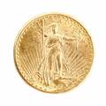Mynt guld twenty dollars USA