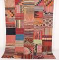 Orientmatta, patchwork, 265x202 cm