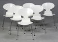 Arne Jacobsen 1902-1971. Seks stole, model 3101 6