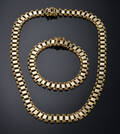 Halskæde og armbånd, 18 kt guld 2 Denne vare er sat til omsalg under nyt varenummer 4153257