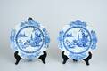 Tallrikar, Qianlong 1736-95, Kina