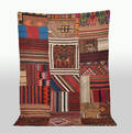 Persisk patchwork kelim, 257x183 cm