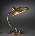 Christian Dell. Bordlampe af messing, model President