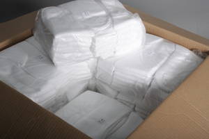 Tre kasser med strømper. 240 stk pr kasse. 3