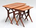 Johannes Andersen f. 1922. Sæt indskudsborde i teak 3