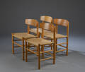 Børge Mogensen. Fire stole af eg, Folkestolen, model J-39 4
