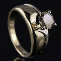 Solitaire ring ca. 1.22 ct.